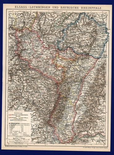 Landkarte anno 1896 - ,