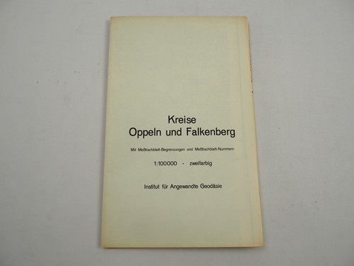 Landkarte meßtischblatt - landkarte,