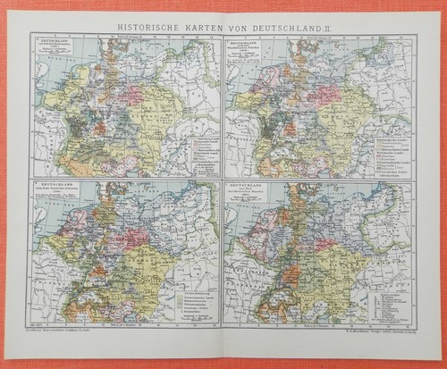 Historische karten von - historische,