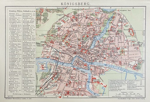 Antiker historischer stadtplan - historischer,