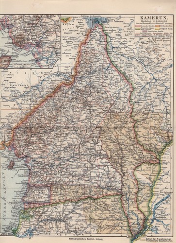 Kamerun deutsche kolonien - kolonien, alte