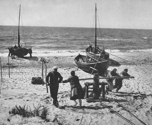 Kurische nehrung fischerboot - kurische,