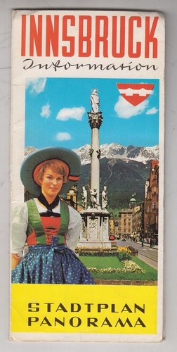 Stadtplan panorama innsbruck - panorama,