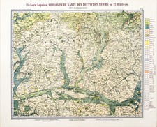 Lepsius Geologische Karte