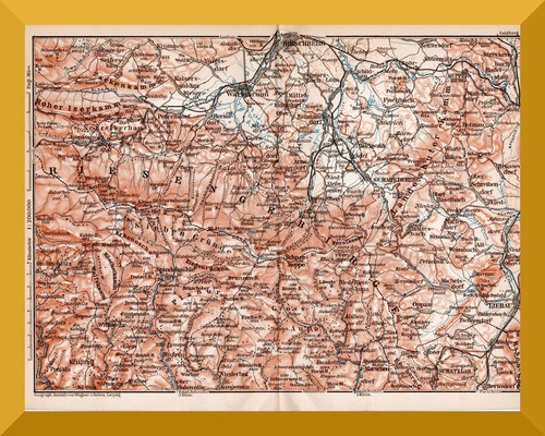 Riesengebirge 130 jahre - jahre, alte