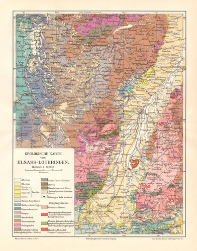 Elsass lothringen geologie - elsass,