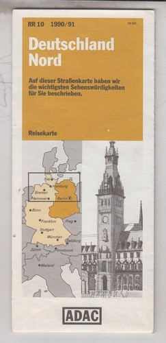 Adac reisekarte deutschland - adac,