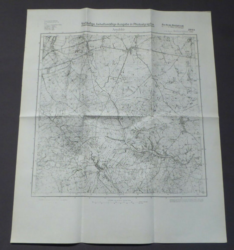 Landkarte meßtischblatt 2864 - landkarte,