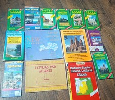 Landkarten Atlas Polen Danzig