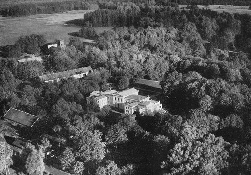 Schloß beynuhnen luftbild - beynuhnen,
