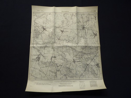 Landkarte meßtischblatt 2758 - landkarte,
