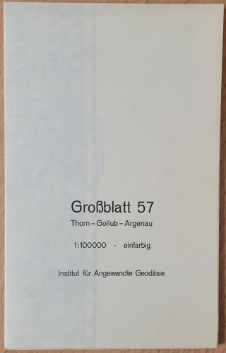 Landkarte von 1965 - #,