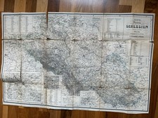 Karte Provinz Schlesien Anfang