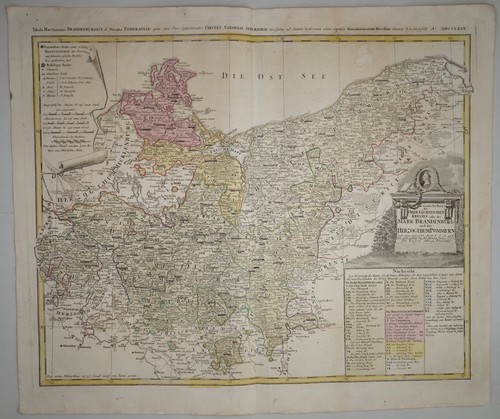 Brandenburg pommern 1780 l - f.,